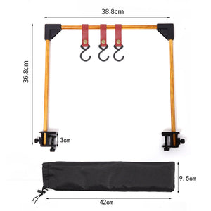 Elevate Your Outdoor Cooking Experience with Our Adjustable Camping Desk Rack